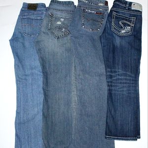 Women's Silver Jeans Size 30 Bundle